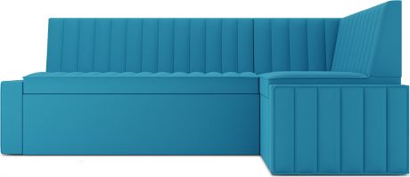 Кухонный угловой диван «Версаль» Синий, правый,170 х 90 см
