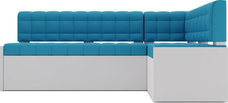 Кухонный угловой диван «Гамбург» Синий, правый,194 х 120 см