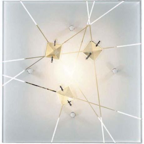 Настенно-потолочный светильник коллекция Opeli, 3235, хром/белый Sonex (Сонекс)