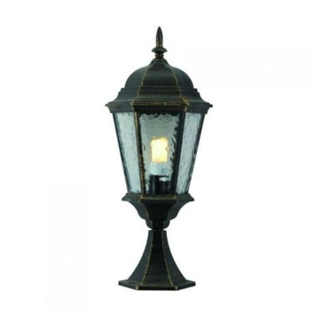 Уличный светильник наземный коллекция Genova, A1204FN-1BN, чёрный/прозрачный Arte Lamp (Арте Ламп)