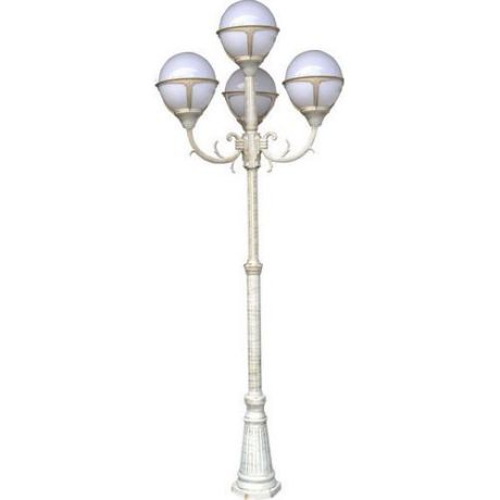 Уличный светильник наземный коллекция Monaco, A1497PA-4WG, разноцветный/белый Arte Lamp (Арте Ламп)