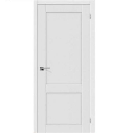 Дверь межкомнатная эко шпон коллекция Porta, Порта-1, 2000х400х40 мм., глухая, Argento