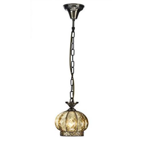 Подвесной светильник коллекция Venezia, A2106SP-1AB, бронза/желтый Arte Lamp (Арте Ламп)
