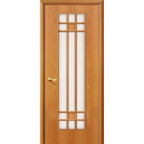 Дверь межкомнатная ламинированная, коллекция 10, 16С, 2000х800х40 мм., остекленная, СТ-Матовое, МиланОрех (Л-12)
