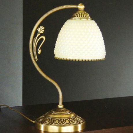 Настольная лампа, P. 7005 P, бронза/белый Reccagni Angelo (Рекани Анжело)