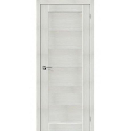 Дверь межкомнатная эко шпон коллекция Legno, M5, 2000х600х40 мм., глухая, Bianco Melinga