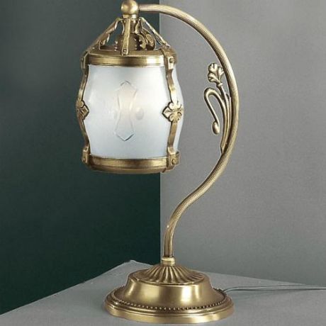 Настольная лампа, P. 4020, бронза/белый Reccagni Angelo (Рекани Анжело)