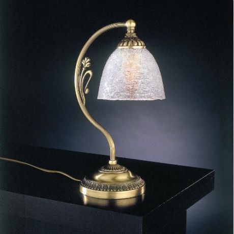 Настольная лампа, P. 4600, бронза/белый Reccagni Angelo (Рекани Анжело)