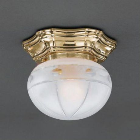 Потолочный светильник, PL. 7834/1, золото/белый Reccagni Angelo (Рекани Анжело)