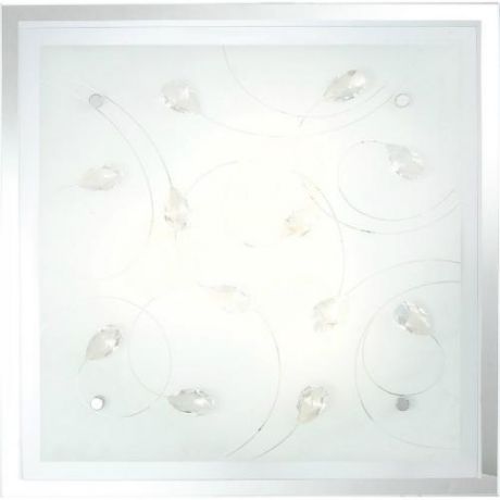 Настенно-потолочный светильник коллекция Brenda, 40408-3, хром/белый Globo (Глобо)