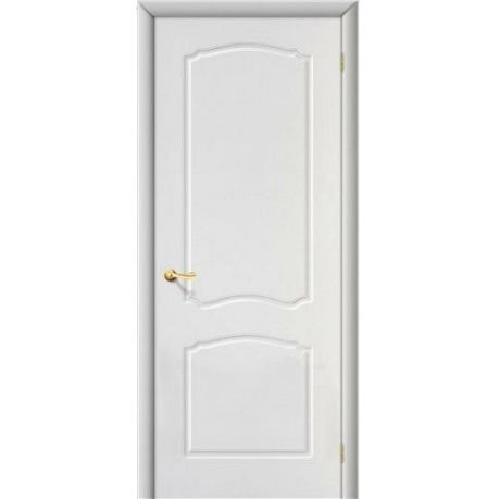 Дверь межкомнатная ПВХ коллекция Start, Альфа, 2000х700х40 мм., глухая, Белый (П-23)
