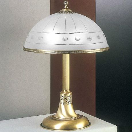 Настольная лампа, P. 1830, бронза/белый Reccagni Angelo (Рекани Анжело)
