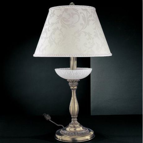 Настольная лампа, P. 5400 G, бронза/белый Reccagni Angelo (Рекани Анжело)