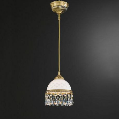 Подвесной светильник, L. 8201/16,  бронза/белый Reccagni Angelo (Рекани Анжело)