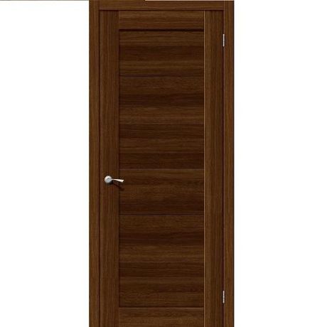 Дверь межкомнатная эко шпон коллекция Legno, M5, 2000х800х40 мм., глухая, Noce
