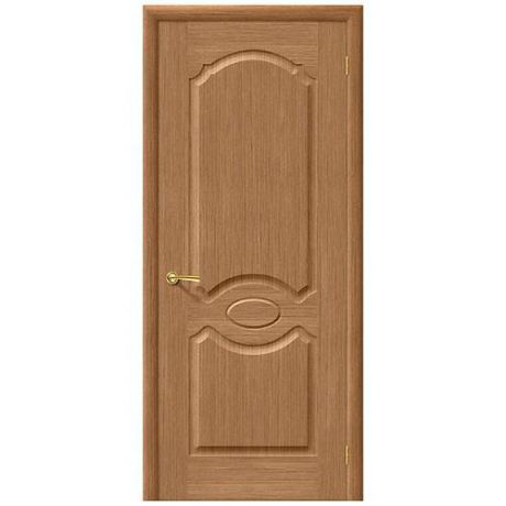 Дверь межкомнатная шпонированная коллекция Комфорт, Селена, 1900х550х40 мм., глухая, дуб (Ф-02)