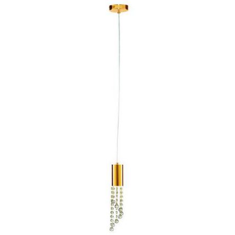 Подвесной светильник коллекция Ulysses, A3855SP-1GO, золото/хрусталь Arte Lamp (Арте Ламп)