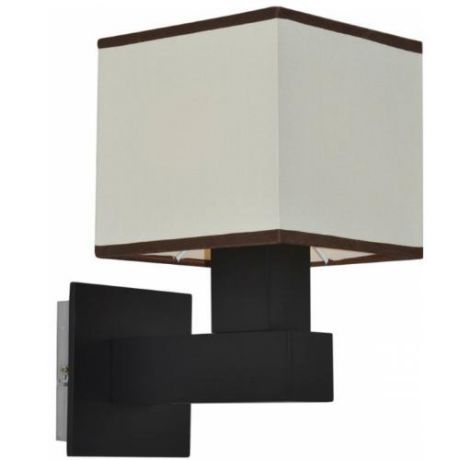 Светильник настенный бра коллекция Quadro, A4402AP-1BK, черный/белый Arte Lamp (Арте Ламп)