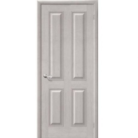 Дверь межкомнатная из массива Классическая, М15, 2000х900х40, глухая, Белый Воск (Т-07)