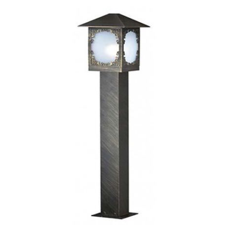 Уличный светильник на столбе коллекция Visma, 2747/1A, коричневый Odeon light (Одеон лайт)