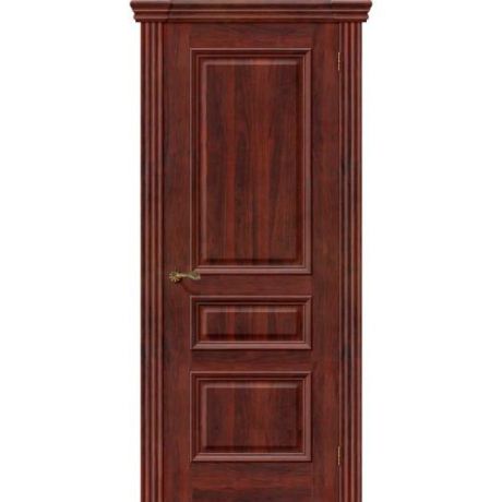 Дверь межкомнатная шпонированная коллекция Элит, Вена, 2000х800х40 мм., глухая, красное дерево (Т-35)