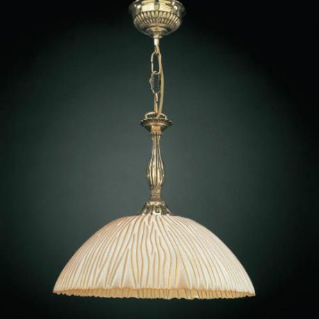 Подвесной светильник, L. 5750/38,  бронза/бежевый Reccagni Angelo (Рекани Анжело)