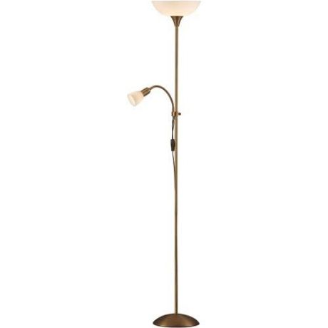 Напольный светильник Торшер коллекция Trend, 2713/F, бронза/белый Odeon light (Одеон лайт)