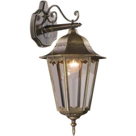 Уличный светильник настенный коллекция Lano, 2320/1W, бронза/прозрачный Odeon light (Одеон лайт)
