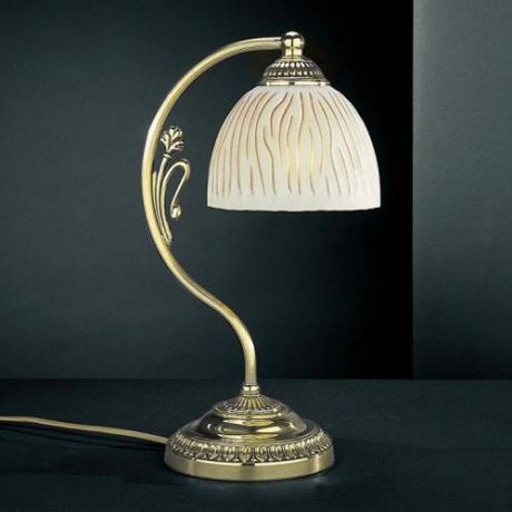 Настольная лампа, P. 5700 P, золото/белый Reccagni Angelo (Рекани Анжело)