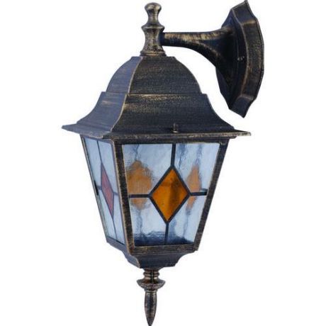 Уличный светильник настенный коллекция Berlin, A1012AL-1BN, коричневый/прозрачный Arte Lamp (Арте Ламп)