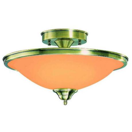 Потолочный светильник коллекция Sassari, 6905-2D, бронза/оранжевый Globo (Глобо)