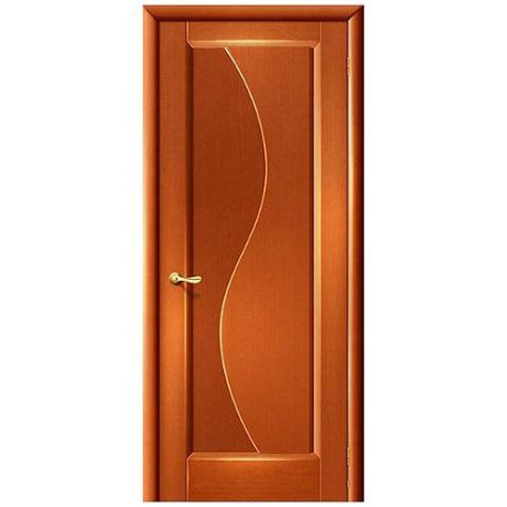 Дверь межкомнатная шпонированная коллекция Элит, Элиза, 2000х800х40 мм., глухая, анегри (Т-33)