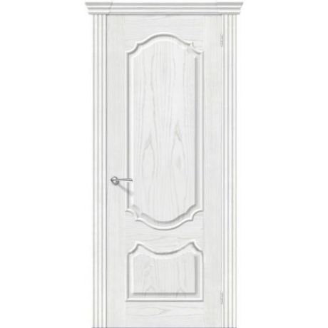 Дверь межкомнатная шпонированная коллекция Элит, Париж, 2000х900х40 мм., глухая, жемчуг (Т-23)