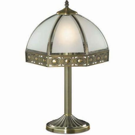 Настольная лампа коллекция Valso, 2344/1T, бронза/белый Odeon light (Одеон лайт)