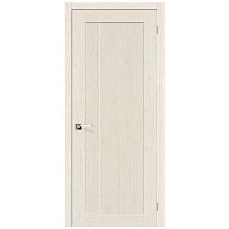 Дверь межкомнатная шпонированная коллекция Комфорт, М-1, 2000х900х40 мм., глухая, белый дуб (Ф-21)
