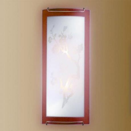 Светильник настенный бра коллекция Sakura, 1646, хром/разноцветный Sonex (Сонекс)