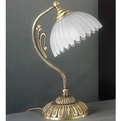 Настольная лампа, P. 2620, бронза/белый Reccagni Angelo (Рекани Анжело)