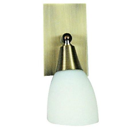 Настенно-потолочный светильник (спот) коллекция Frank, 5451-1, бронза/белый Globo (Глобо)