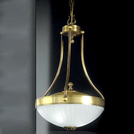 Подвесной светильник, L. 3020/2,  бронза/белый Reccagni Angelo (Рекани Анжело)