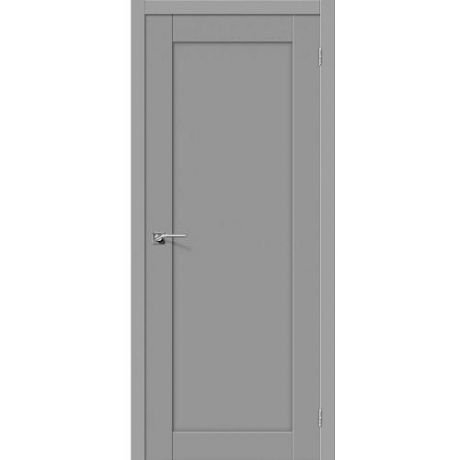 Дверь межкомнатная ПВХ коллекция Porta, Порта-5, 2000х400х40 мм., глухая, Серый (П-16)