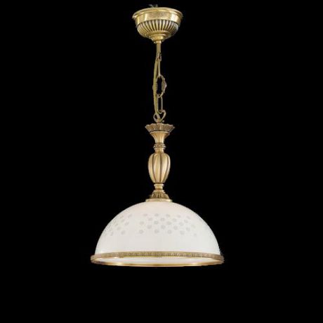 Подвесной светильник, L. 8200/28,  бронза/белый Reccagni Angelo (Рекани Анжело)