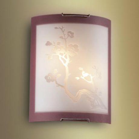Светильник настенный бра коллекция Sakura, 2246, хром/разноцветный Sonex (Сонекс)