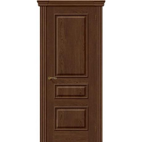 Дверь межкомнатная шпонированная коллекция Элит, Сорренто, 2000х900х40 мм., глухая, виски (Т-32)