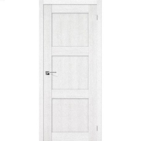 Дверь межкомнатная эко шпон коллекция Porta, Порта-3, 2000х800х40 мм., глухая, Argento