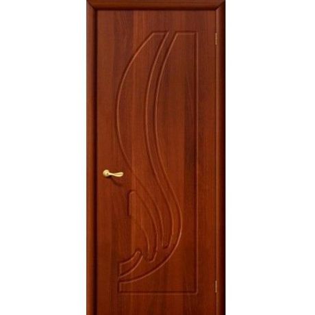 Дверь межкомнатная ПВХ коллекция Start, Лотос, 2000х700х40 мм., глухая, ИталОрех (П-11)