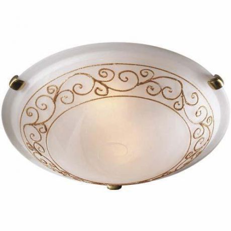 Настенно-потолочный светильник коллекция Barocco Oro, 231, золото/белый Sonex (Сонекс)