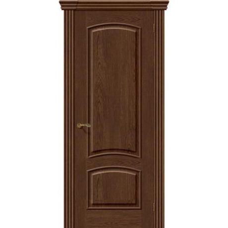 Дверь межкомнатная шпонированная коллекция Элит, Амальфи, 2000х700х40 мм., глухая, виски (Т-32)