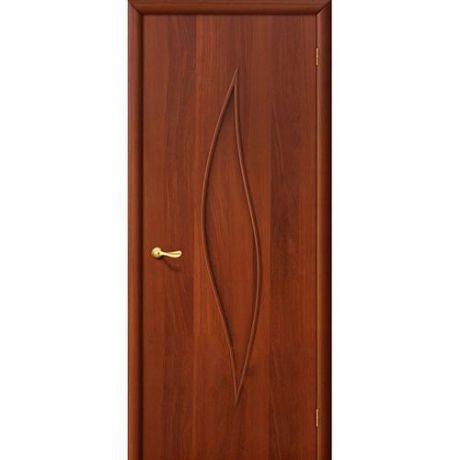 Дверь межкомнатная ламинированная, коллекция 10, 12Г, 2000х600х40 мм., глухая, ИталОрех (Л-11)