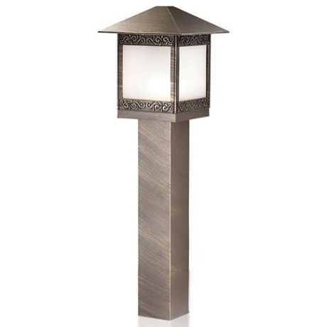 Уличный наземный светильник коллекция Novara, 2644/1A, коричневый/белый Odeon light (Одеон лайт)
