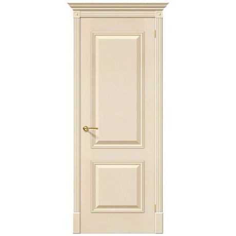 Дверь межкомнатная шпонированная коллекция Элит, Версаль, 2000х600х40 мм., глухая, ваниль (Д-16)